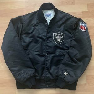Vintage Pro Line By Starter NFL Raiders Jacket